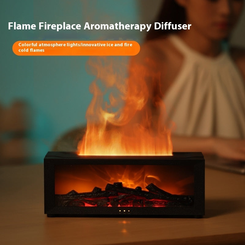 Flame Aroma  Humidifier/Essential Oil Diffuseur and Night Light
