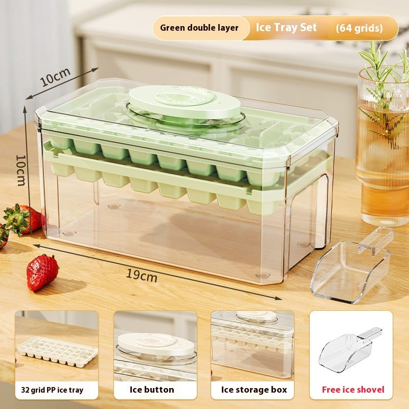 Press-Type Silicon Ice Cube Trays