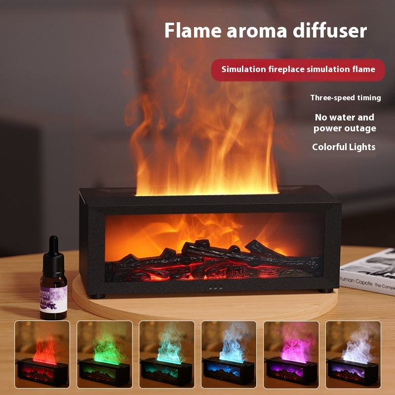 Flame Aroma  Humidifier/Essential Oil Diffuseur and Night Light