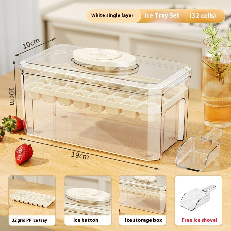 Press-Type Silicon Ice Cube Trays