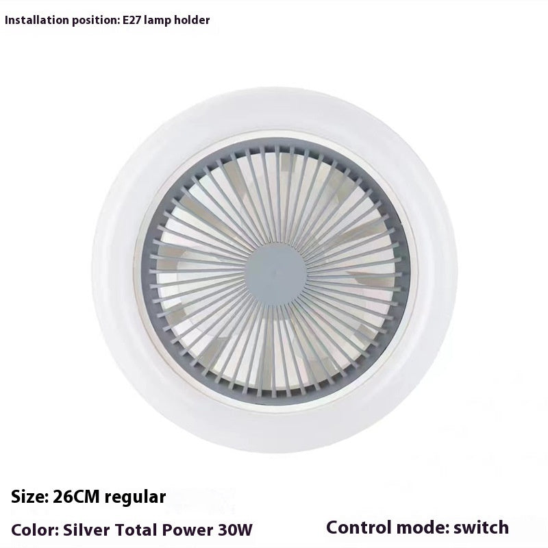 Led Swing Head Fan Light