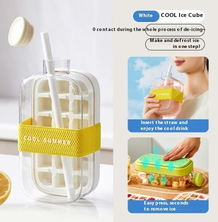 Cool Summer Ice Bottle-Icecube Refreshing Drink Bottle