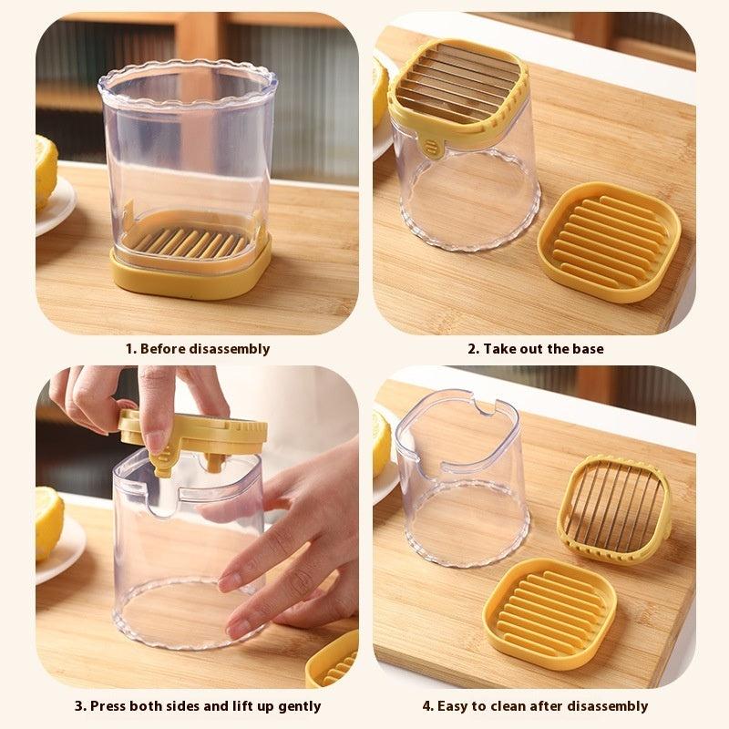 Cup  Slicer Fruit and Vegetable Fast Cutting Slicer