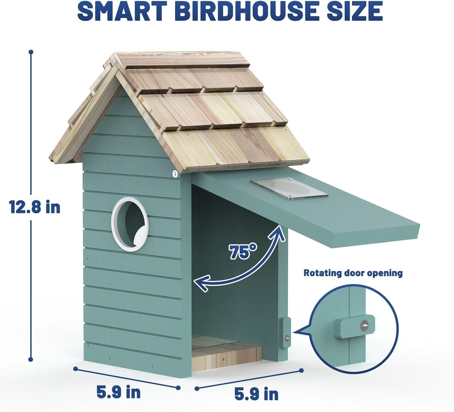Smart Bird House, Bird Feeder With Camera