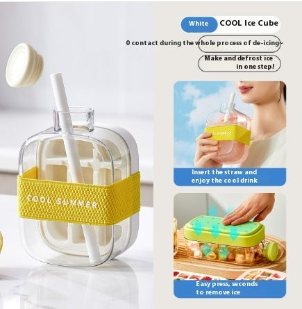 Cool Summer Ice Bottle-Icecube Refreshing Drink Bottle