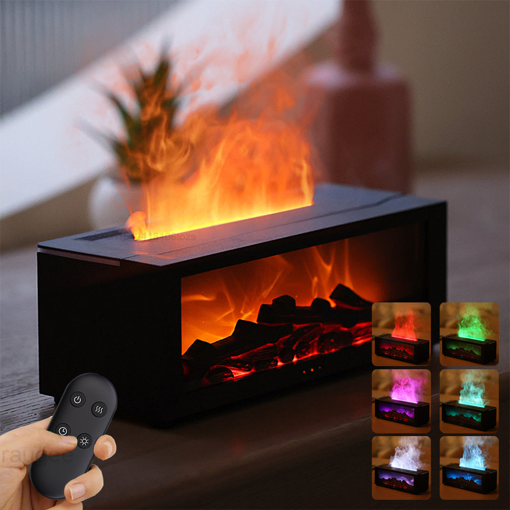 Flame Aroma  Humidifier/Essential Oil Diffuseur and Night Light
