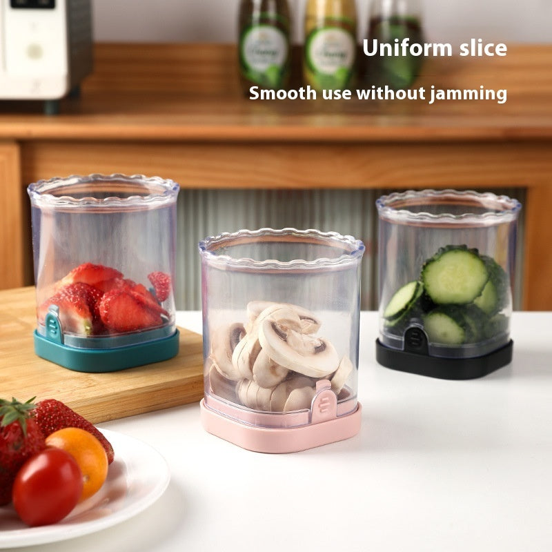 Cup  Slicer Fruit and Vegetable Fast Cutting Slicer
