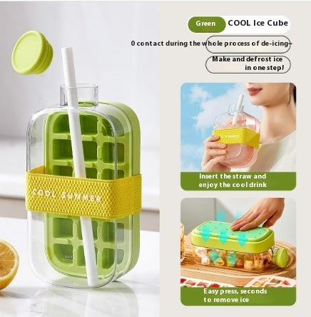 Cool Summer Ice Bottle-Icecube Refreshing Drink Bottle