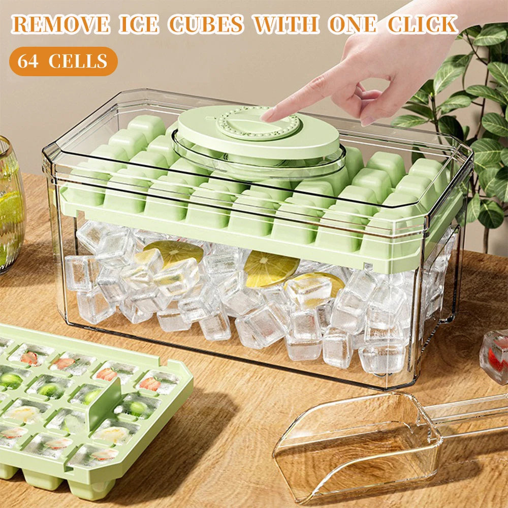 Press-Type Silicon Ice Cube Trays