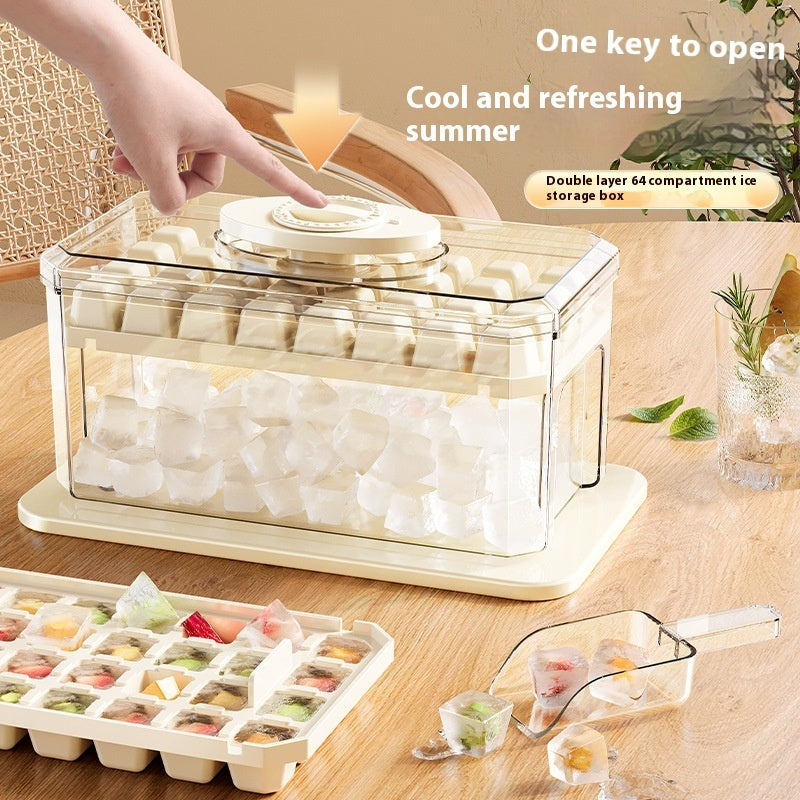 Press-Type Silicon Ice Cube Trays